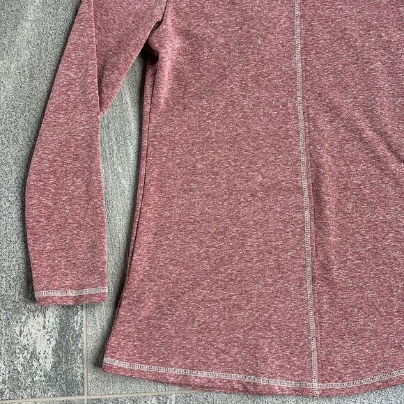 EUC Soft Surroundings Brinley Cowl Mock Neck Oversized Tunic Top Heather Pink XS - Picture 10 of 15